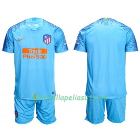 Jalkapallo Pelipaidat Atlético Madrid Lasten Vieraspaita 2018-2019 Lyhythihainen